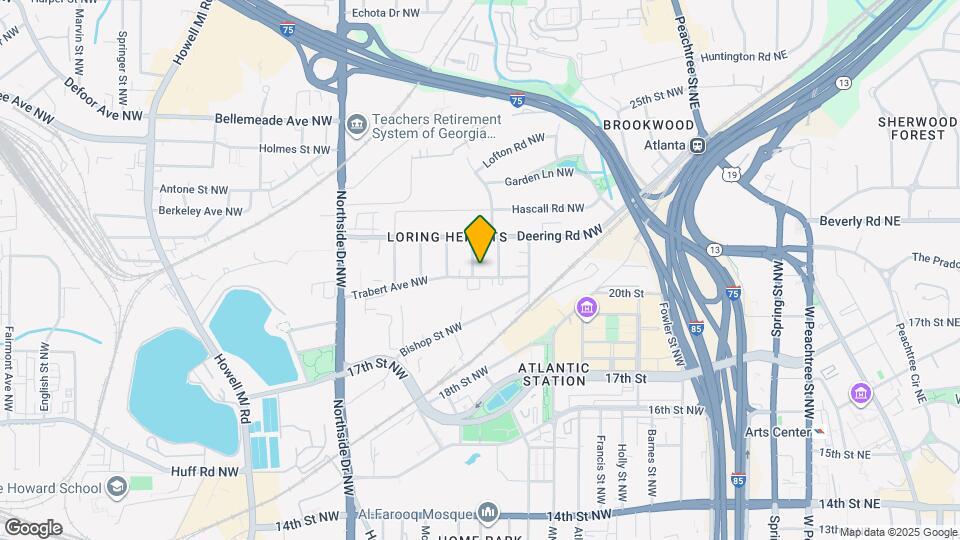 433 Trabert Ave NW Map and Location Details