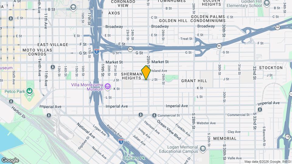 2483-87 J St Map and Location Details
