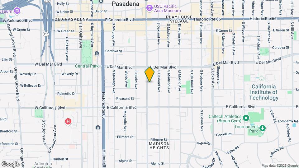 422 Los Robles Ave Mapa y Detalles de la Ubicación