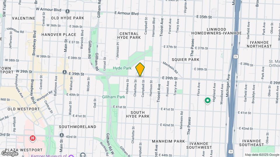 811 E 39th St Mapa y Detalles de la Ubicación