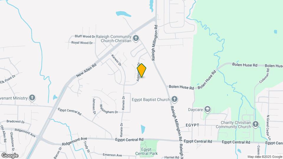 4603 Addington Dr Map and Location Details