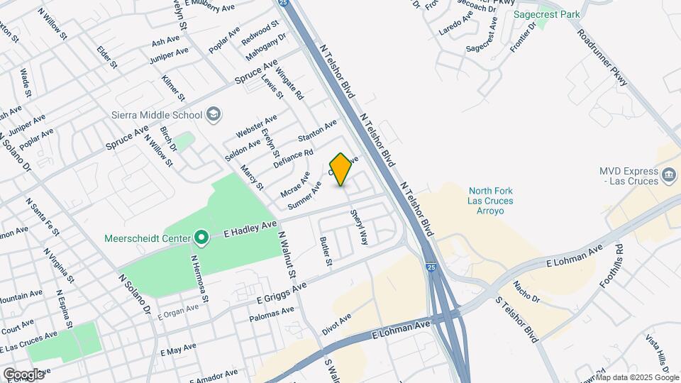 625 Sheryl Way Map and Location Details