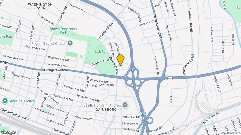 1408 NW Downing St Map and Location Details