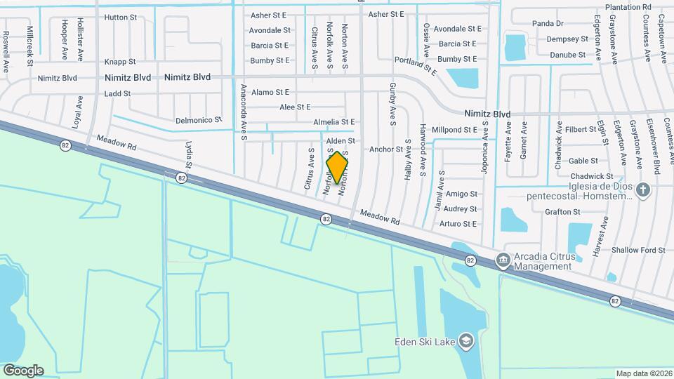 1092 Norton Ave S Map and Location Details