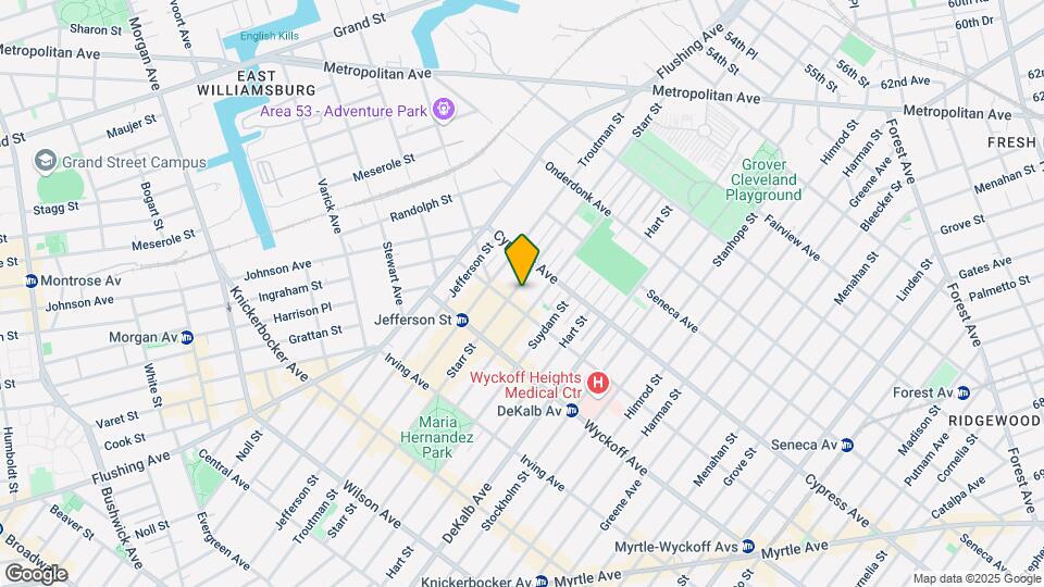 326 Starr St Map and Location Details