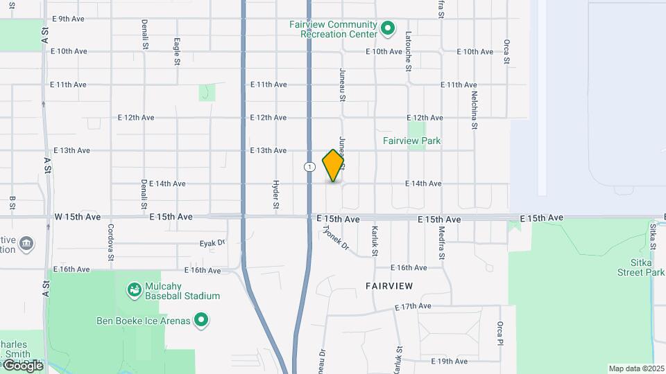 1410 Juneau St, Unit 4 Map and Location Details