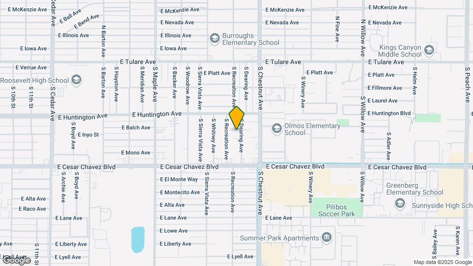 508-512 S Dearing Ave Map and Location Details