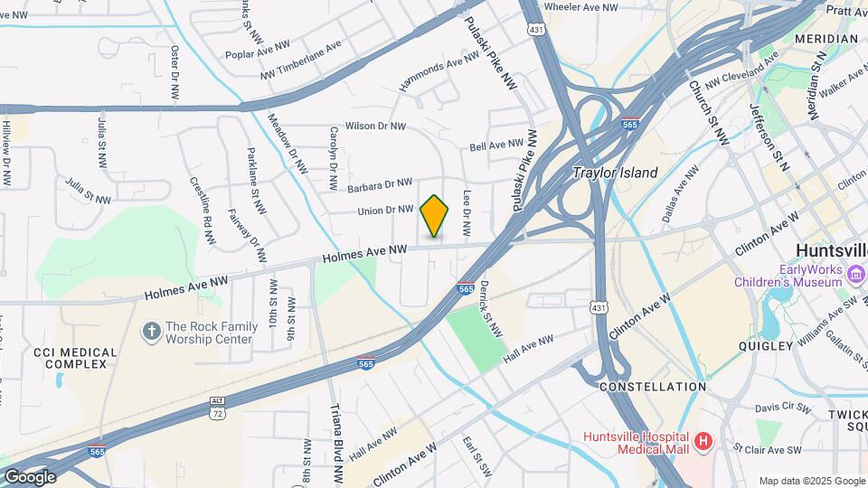 2602 Holmes Ave NW Map and Location Details