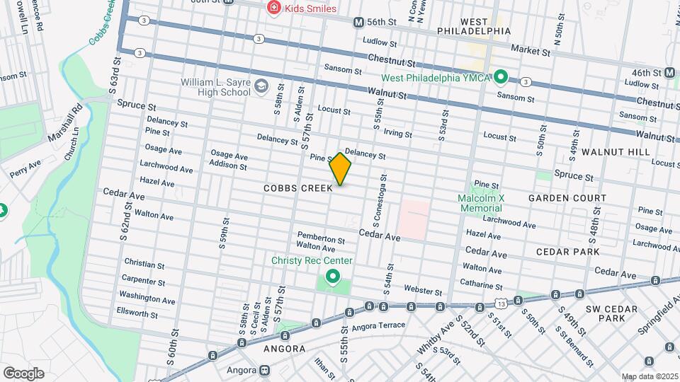5553 Larchwood Ave Map and Location Details