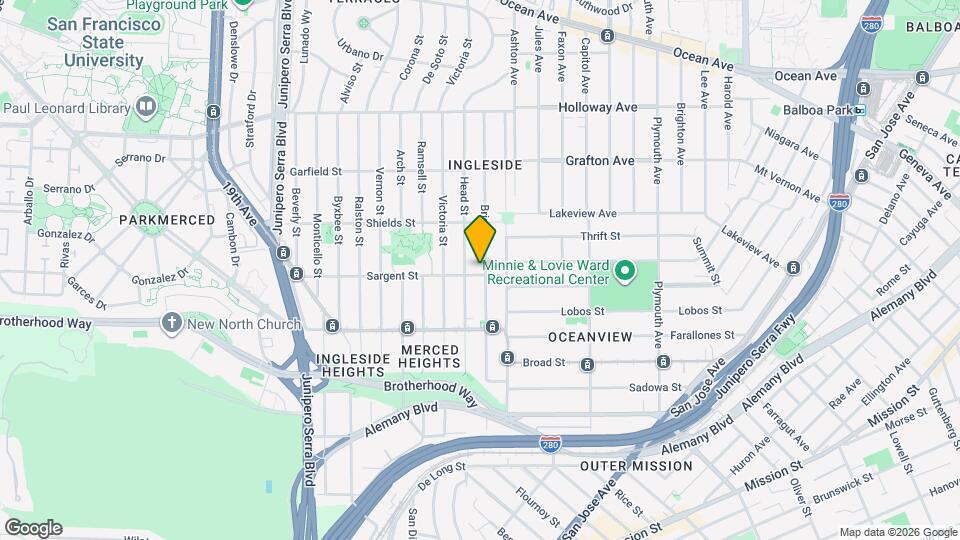 106 Sargent St Mapa y Detalles de la Ubicación