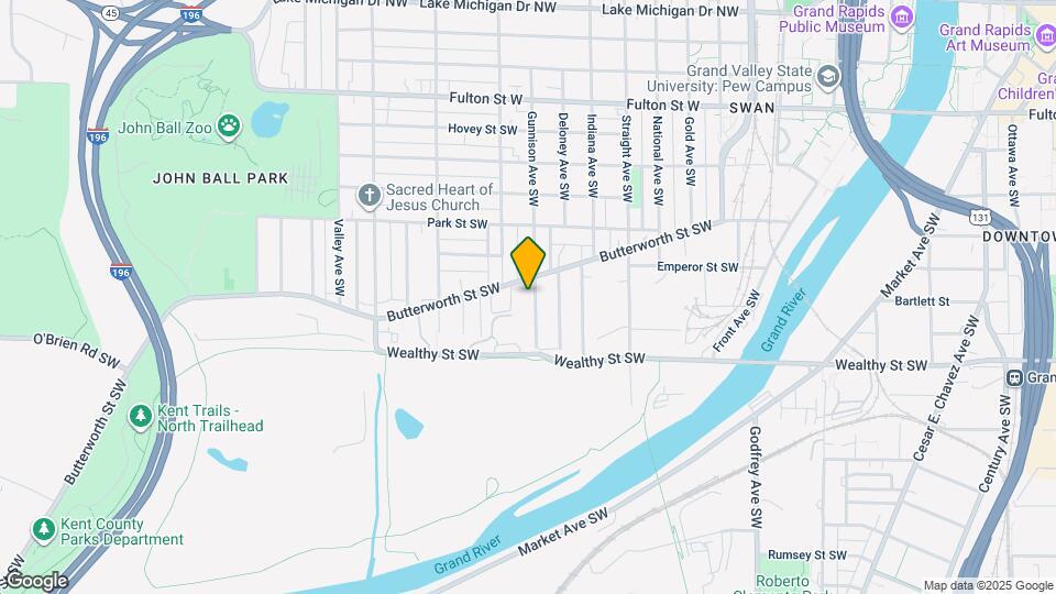 319 Gunnison Ave SW Map and Location Details
