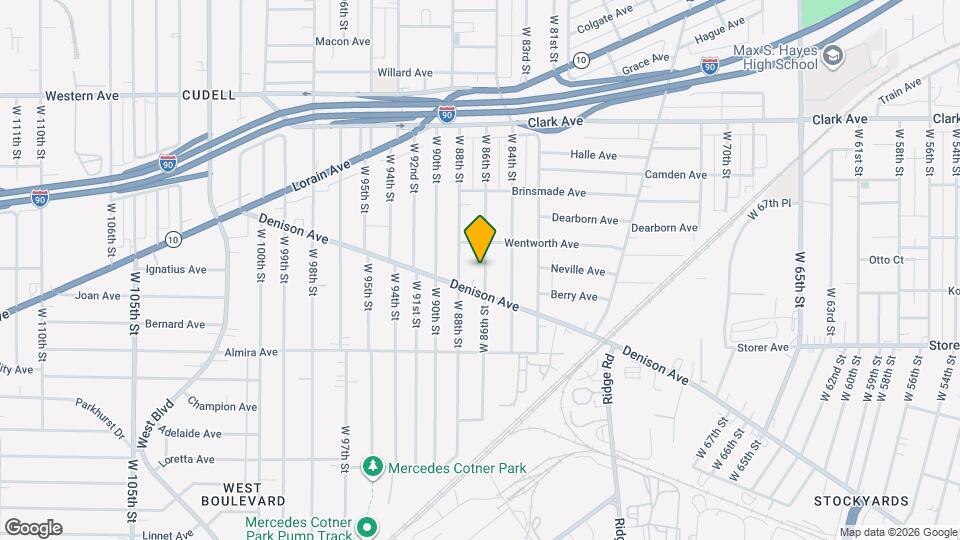 3268 W 86th St Map and Location Details