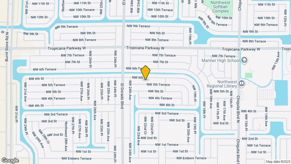 2233 NW 5th Terrace Map and Location Details