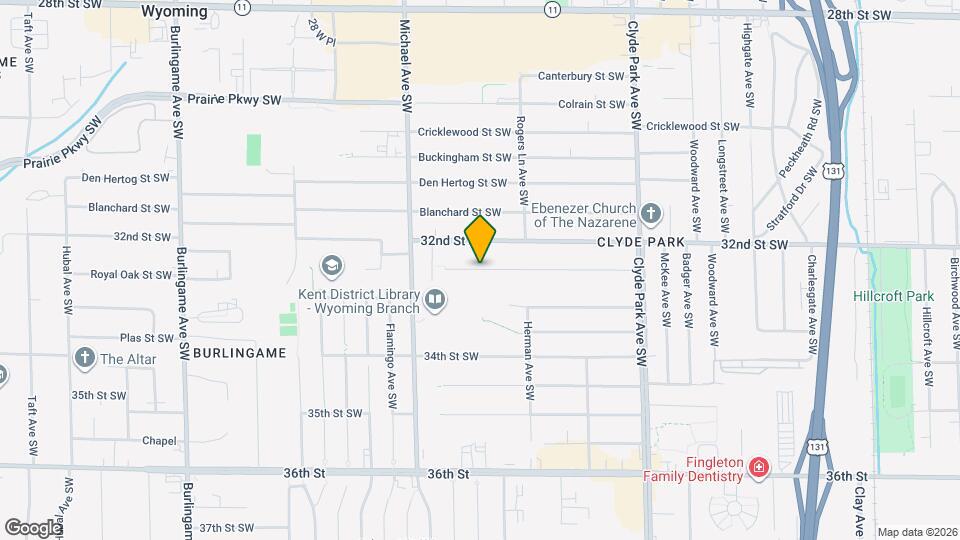 1054 Royal Oak St SW Map and Location Details