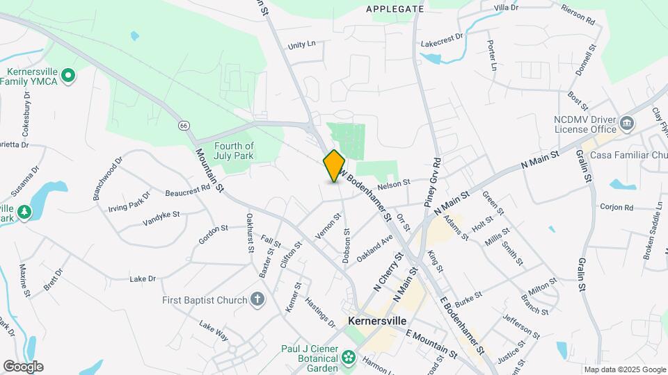 409 Dobson St Map and Location Details