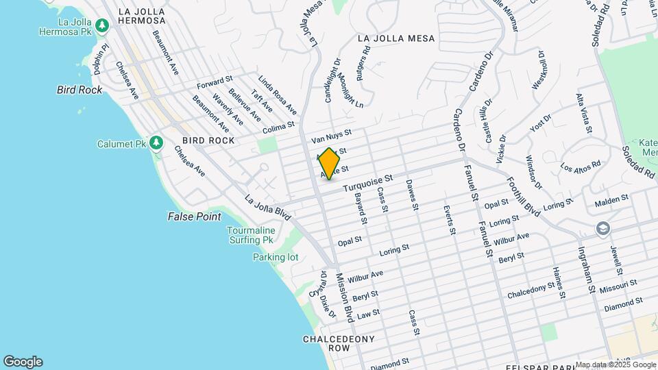 Pacific Shores Apartments Map and Location Details