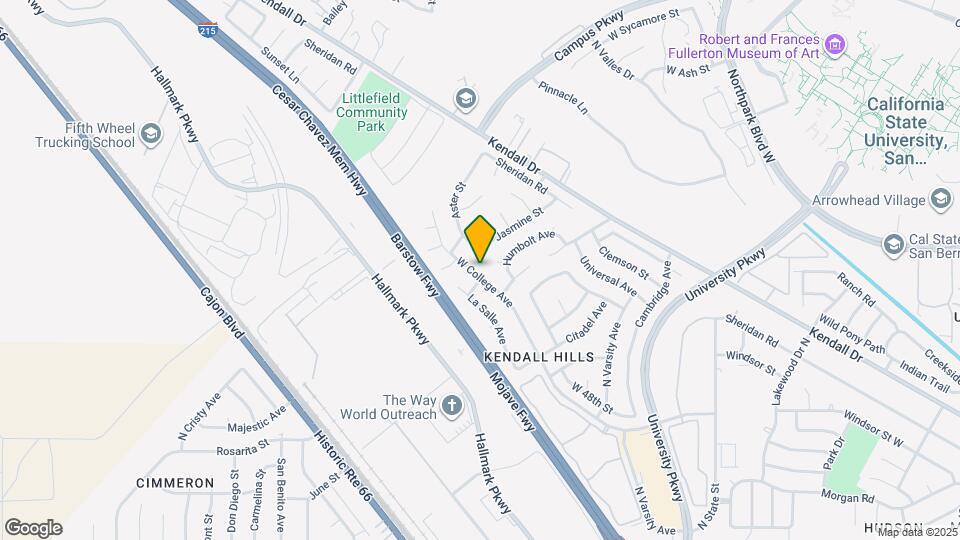 2358 W College Ave Map and Location Details