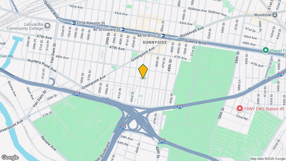 48-43 44th St Map and Location Details