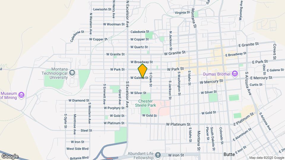 112 S Alabama St Mapa y Detalles de la Ubicación