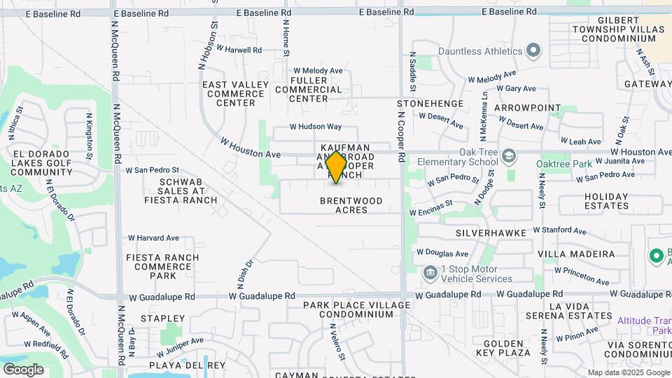 1114 N Eldon Ct Map and Location Details