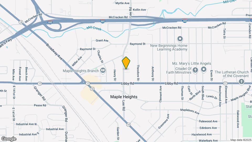 5221 Lee Rd Map and Location Details