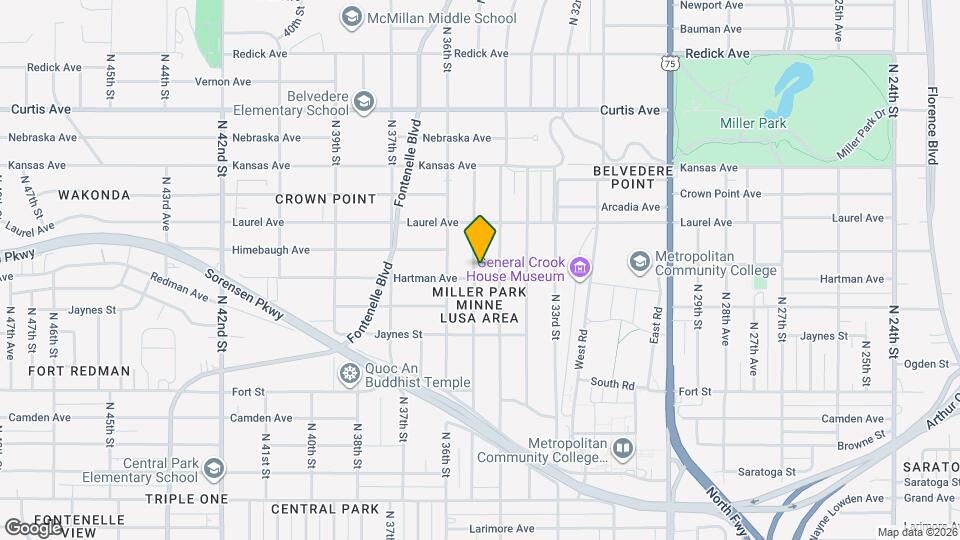 5707 N 35th St Mapa y Detalles de la Ubicación