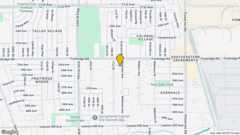 5654-5660 Belleview Ave Map and Location Details