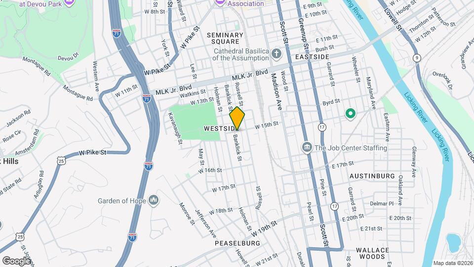 219 W 15th St Map and Location Details