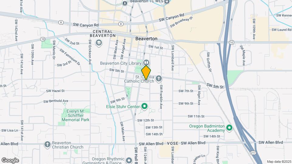 12365 SW Cady Ln Map and Location Details