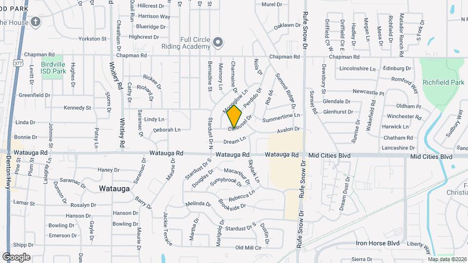 6400 Carousel Dr Map and Location Details