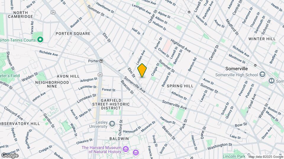8 Evergreen Sq, Unit 1 Map and Location Details