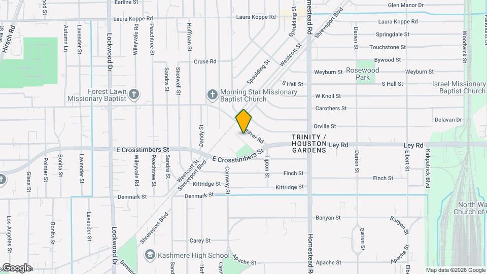 6719 Roanoke St Map and Location Details