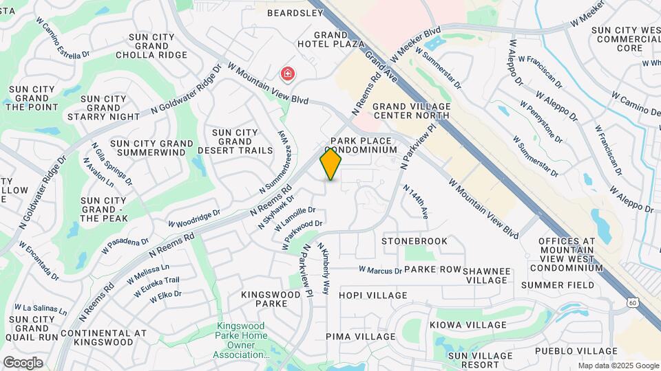 18221 N 147th Dr Map and Location Details