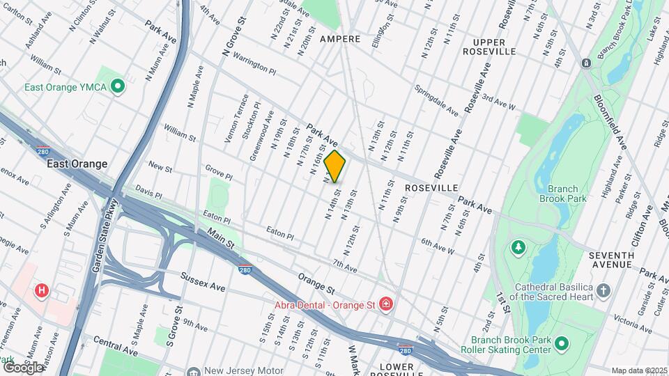 127 N 14th St Map and Location Details