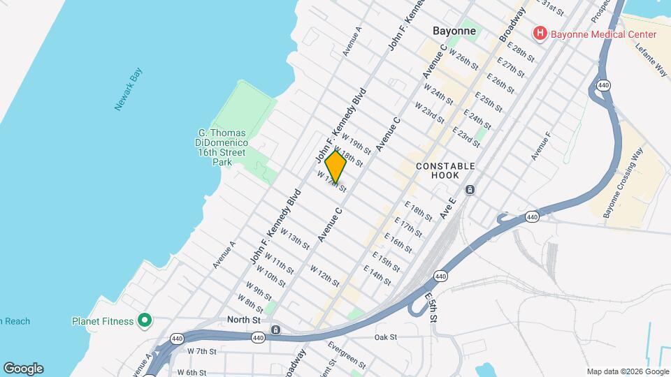 72 W 17th St, Unit 2 Mapa y Detalles de la Ubicación
