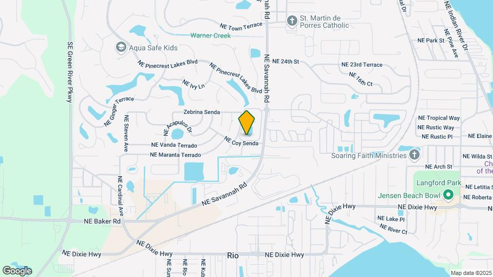 2013 NE Collins Cir, Unit 110 Map and Location Details