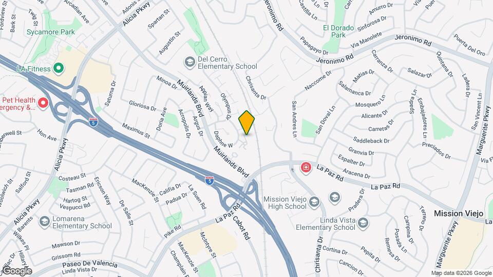 24802 Leto Cir Map and Location Details