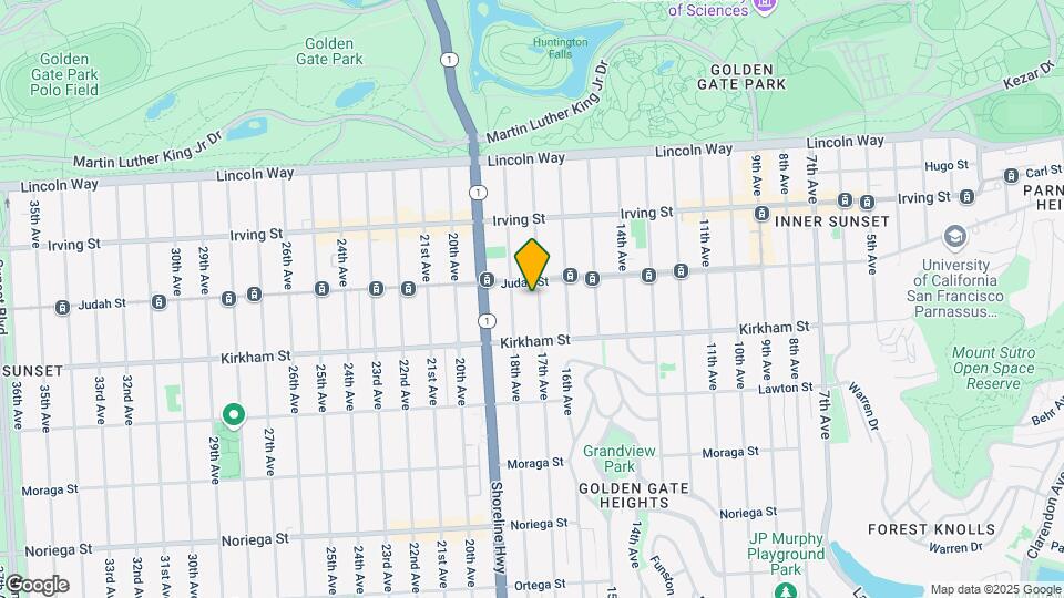 1427 17th Ave Map and Location Details