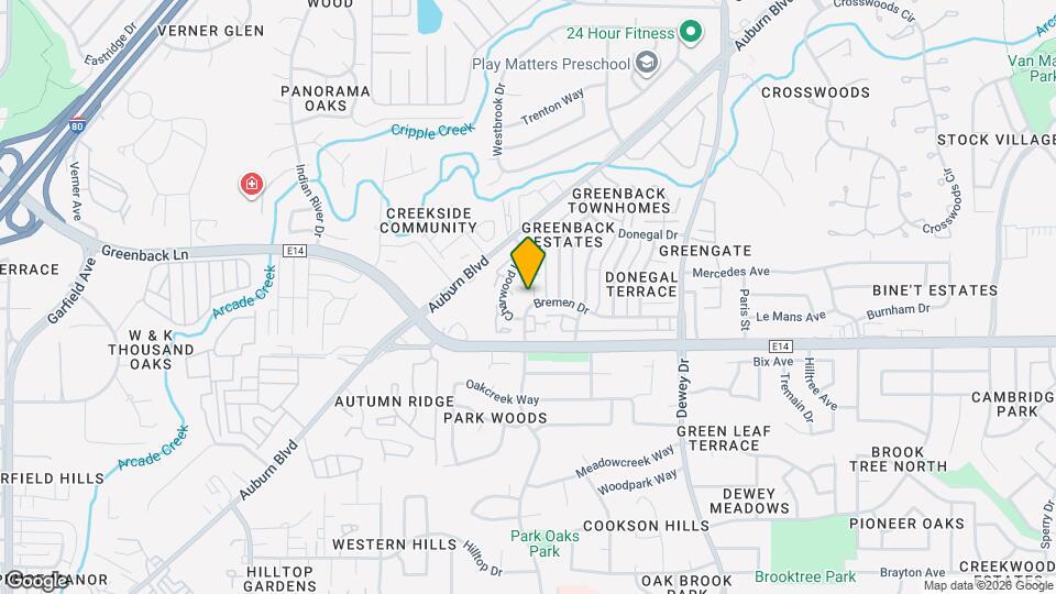6241 Holly Springs Ct Map and Location Details
