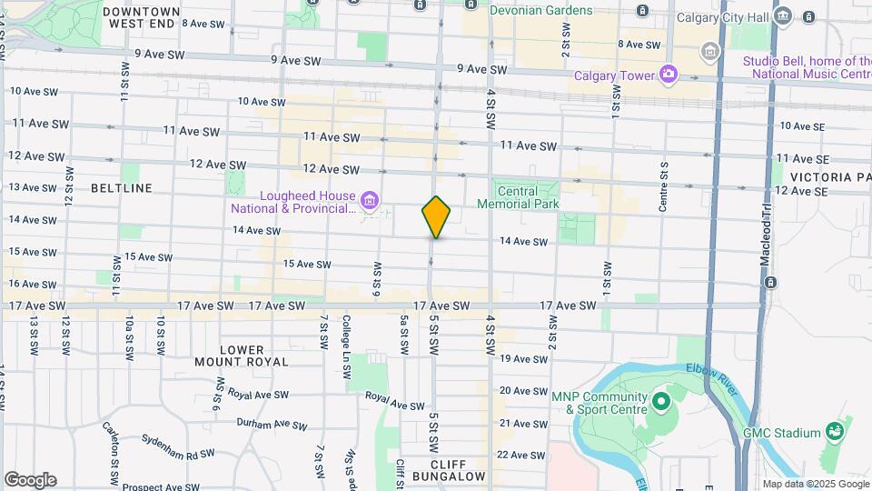 1404-1414 5th St SW Map and Location Details