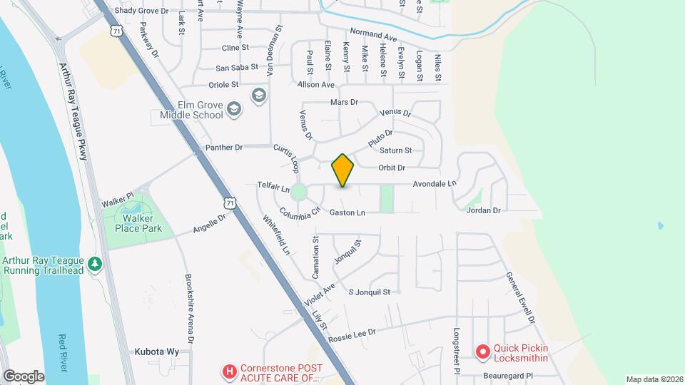 407 Broughton Cir Map and Location Details