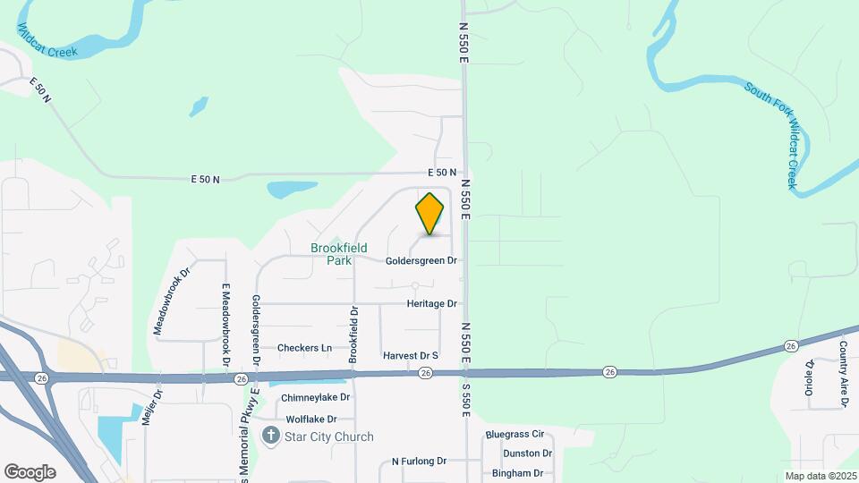 223 Penridge Ln Map and Location Details