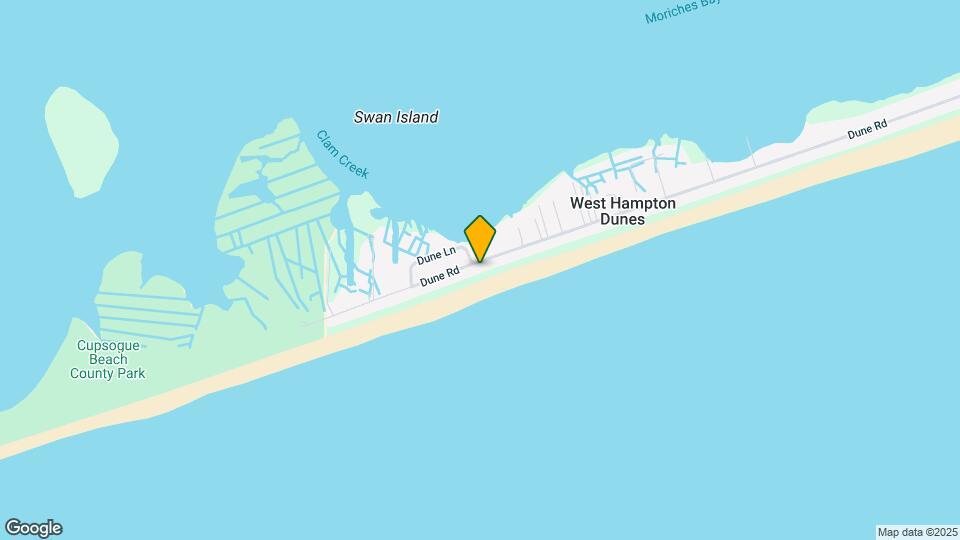 891 Dune Rd Map and Location Details
