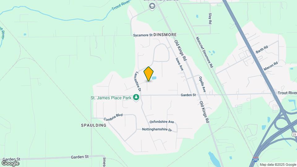 9951 Rosewood Glen Ln Map and Location Details