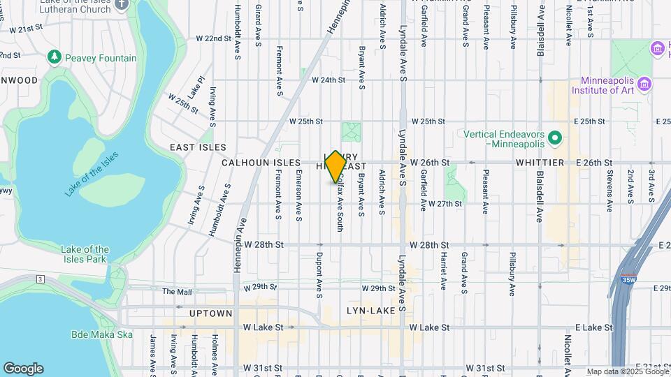 2640-2650 Colfax Ave S Map and Location Details