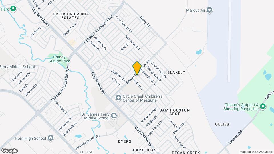 2505 Hidden Springs Dr, Unit 3 Map and Location Details