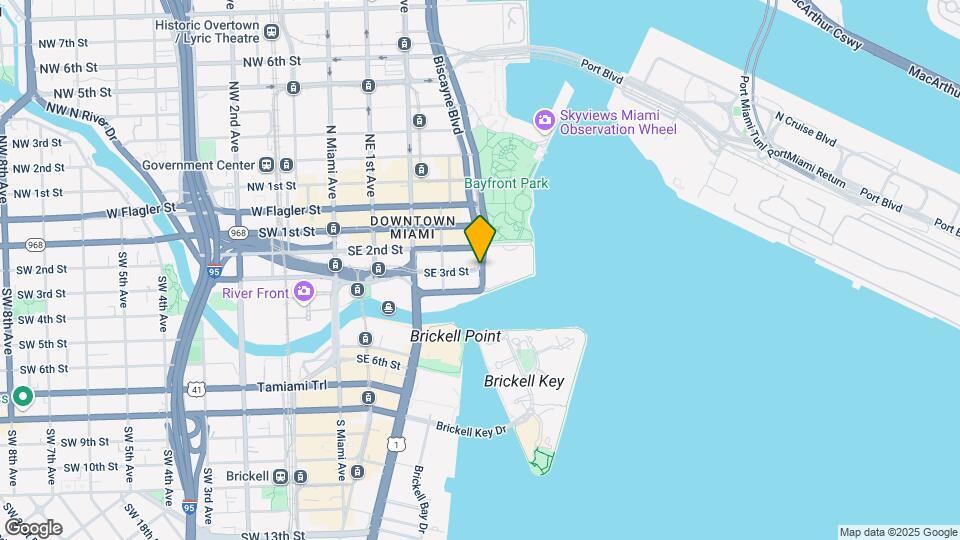 200 S Biscayne Blvd Map and Location Details