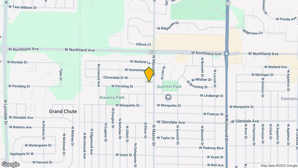 2425 Mason St Map and Location Details
