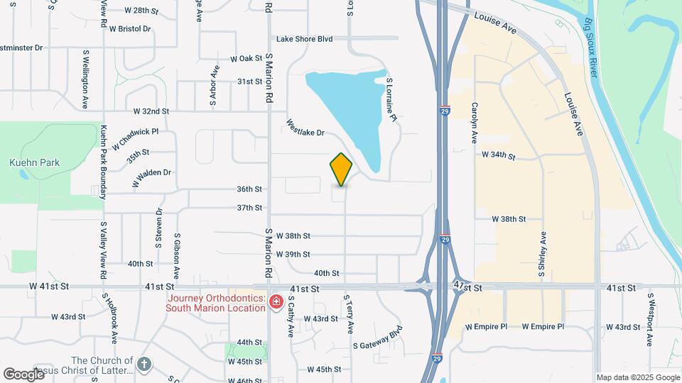 2807 S Terry Ave Map and Location Details