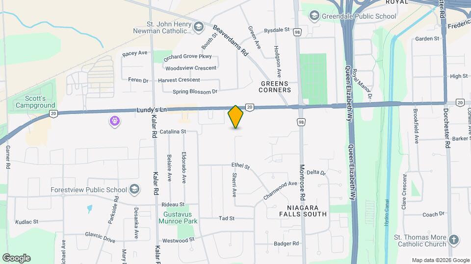 5999 Andrea Dr Map and Location Details